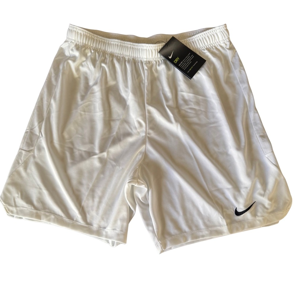 Nike Mens Dry Academy Soccer Shorts White XL NWT Dri-FIT Training Athletic